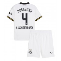 Borussia Dortmund Nico Schlotterbeck #4 Tredje trøje Børn 2024-25 Kortærmet (+ Korte bukser)